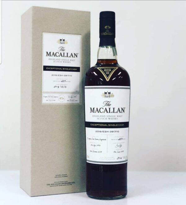 Macallan Exceptional Single Cask 4 / 2019