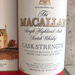 Macallan Cask Strength Old Edition