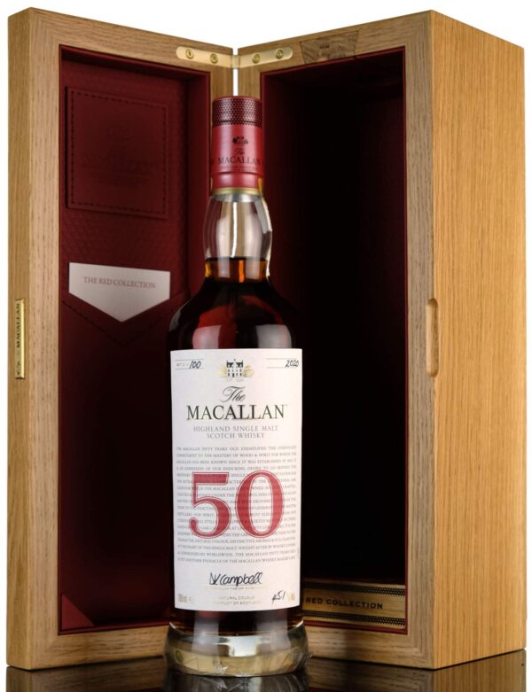 Macallan 50 Year Old The Red Collection