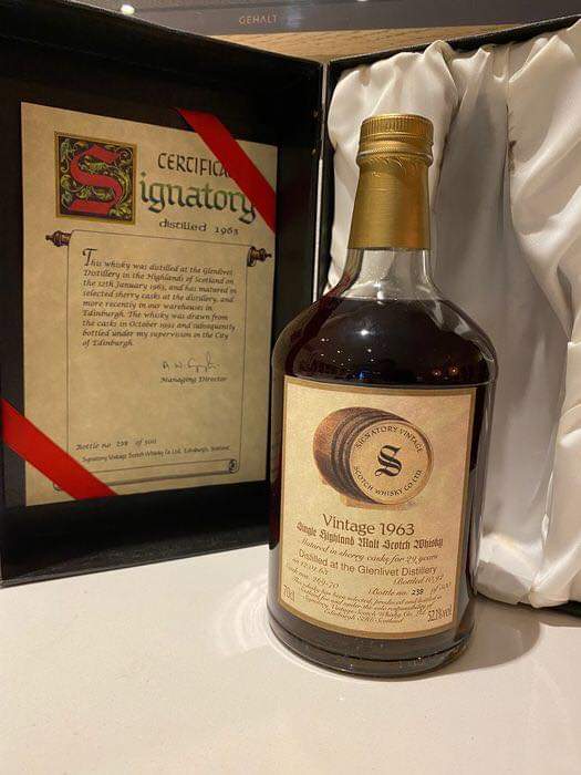 Macallan 1980 16 Year Old Signatory Vintage / Sherry Cask