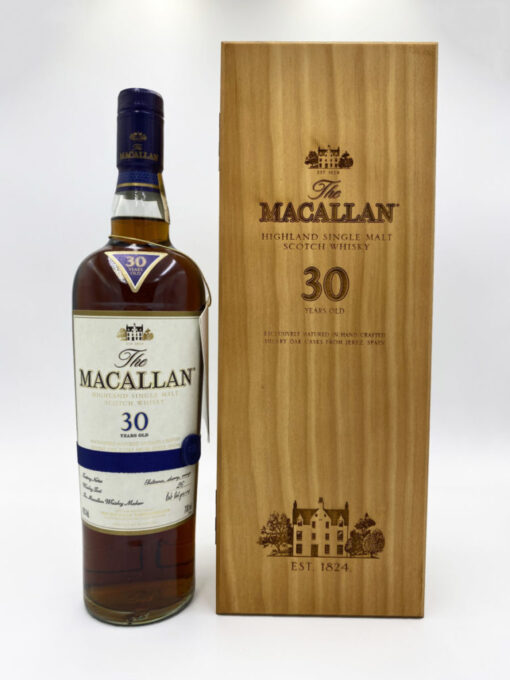 Macallan 30 Year Old Sherry Oak Old Bottling