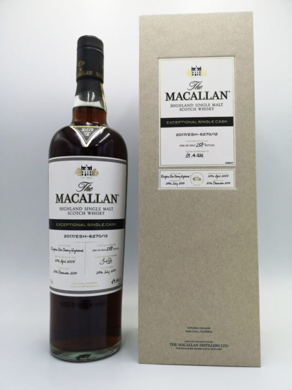 Macallan Exceptional Single Cask 3 / 2017