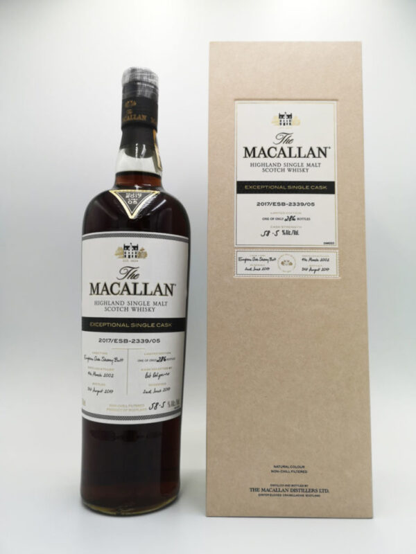 Macallan Exceptional Single Cask 3 / 2019