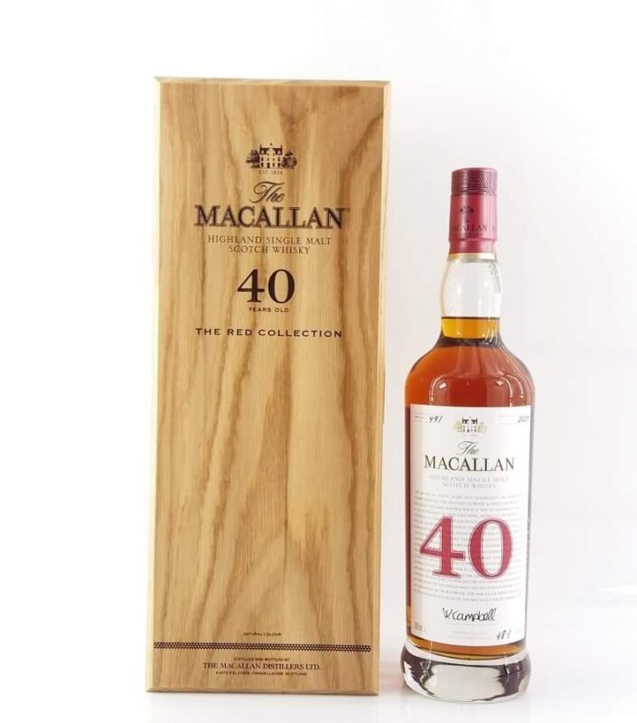 Macallan 40 Year Old The Red Collection