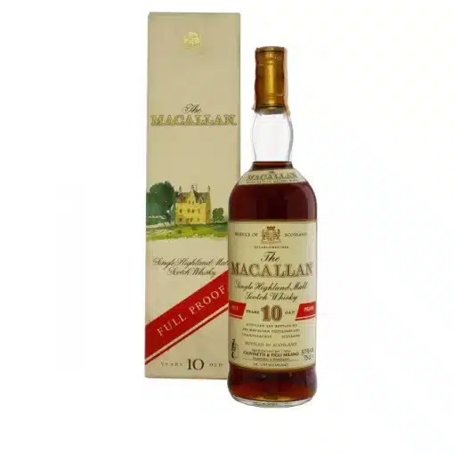 Macallan 10 Year Old Cask Strength Giovinetti Import